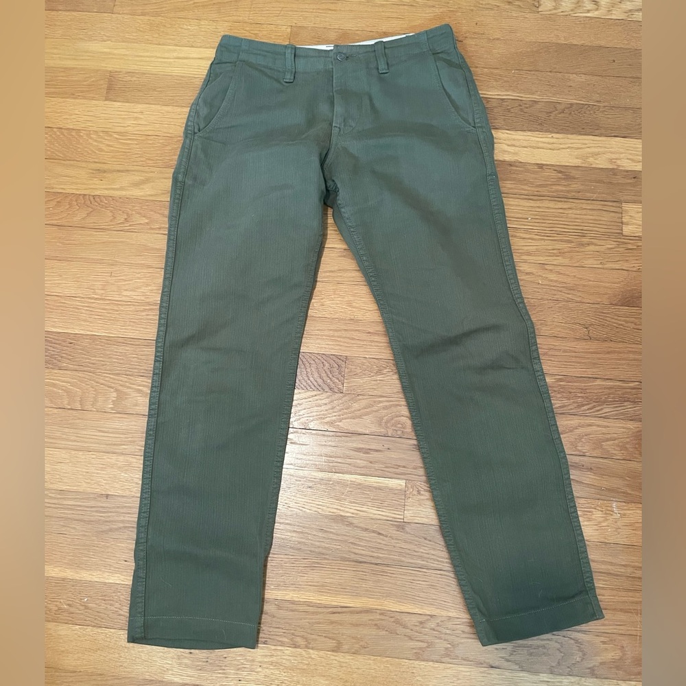 Syoaiya (Pure Blue Japan) Olive Chinos
